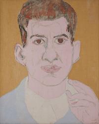 Portrait of Lawrence Calcagno: Self-portrait